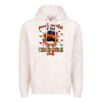 Pale Pink proud member of the tired moms club Premium Hoodie - Zillion Design Studio