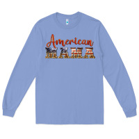 Colony Blue american mama Long Sleeve Tee - BarkalooDesign
