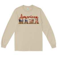 Mushroom american mama Long Sleeve Tee - BarkalooDesign