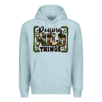 Blue Mist raising wild things Premium Hoodie - Zillion Design Studio