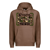Chestnut raising wild things Premium Hoodie - Zillion Design Studio