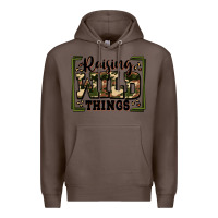 Coffee raising wild things Premium Hoodie - Zillion Design Studio