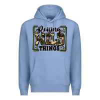 Colony Blue raising wild things Premium Hoodie - Zillion Design Studio