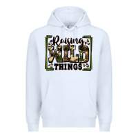 White raising wild things Premium Hoodie - Zillion Design Studio
