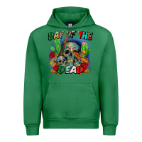 Emerald day of the dead Urban Hoodie - CTS Tumbler Store