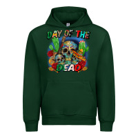 Forest Green day of the dead Urban Hoodie - CTS Tumbler Store