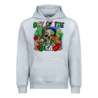 Heather Grey day of the dead Urban Hoodie - CTS Tumbler Store