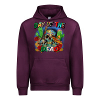 Mauve Wine day of the dead Urban Hoodie - CTS Tumbler Store