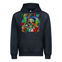 Navy day of the dead Urban Hoodie - CTS Tumbler Store