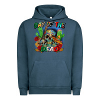 Pigment Midnight Navy day of the dead Urban Hoodie - CTS Tumbler Store