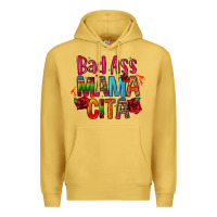 Antique Gold bad ass mama cita Premium Hoodie - CTS Tumbler Store