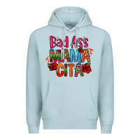 Blue Mist bad ass mama cita Premium Hoodie - CTS Tumbler Store