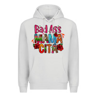 Dove Grey bad ass mama cita Premium Hoodie - CTS Tumbler Store