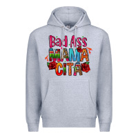 Heather Grey bad ass mama cita Premium Hoodie - CTS Tumbler Store