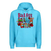 Ocean Blue bad ass mama cita Premium Hoodie - CTS Tumbler Store