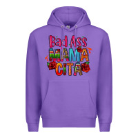 Purple bad ass mama cita Premium Hoodie - CTS Tumbler Store