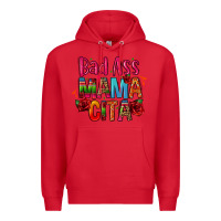 Red bad ass mama cita Premium Hoodie - CTS Tumbler Store