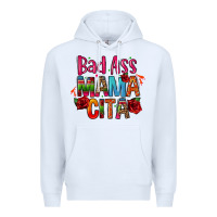 White bad ass mama cita Premium Hoodie - CTS Tumbler Store