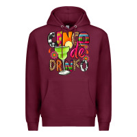 Burgundy cinco de drinko Premium Hoodie - CTS Tumbler Store