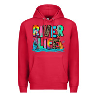 Cardinal river life kayaking Premium Hoodie - Zillion Design Studio