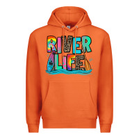 Carrot river life kayaking Premium Hoodie - Zillion Design Studio