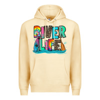 Pina Colada river life kayaking Premium Hoodie - Zillion Design Studio