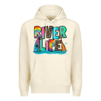 Sandshell river life kayaking Premium Hoodie - Zillion Design Studio
