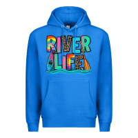 True Royal river life kayaking Premium Hoodie - Zillion Design Studio