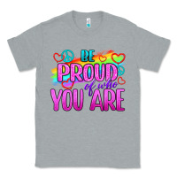 Heather Grey Be Proud Of Who You Are Classic Tee - BundleAndBundleShop