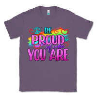 Lavender Be Proud Of Who You Are Classic Tee - BundleAndBundleShop