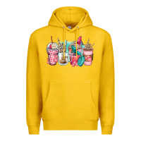 Lemon rock hand coffee cups Premium Hoodie - Zillion Design Studio