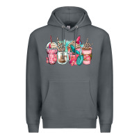 Rock rock hand coffee cups Premium Hoodie - Zillion Design Studio
