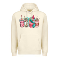Sandshell rock hand coffee cups Premium Hoodie - Zillion Design Studio