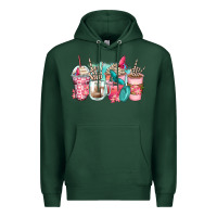 Sports Green rock hand coffee cups Premium Hoodie - Zillion Design Studio