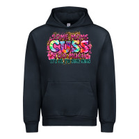 Navy some moms cuss too much it's me i'm some moms Urban Hoodie - Zillion Design Studio