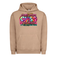 Pigment Burro some moms cuss too much it's me i'm some moms Urban Hoodie - Zillion Design Studio