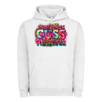 Pigment Lunar Rock some moms cuss too much it's me i'm some moms Urban Hoodie - Zillion Design Studio