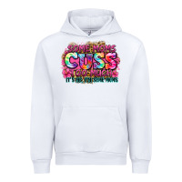 White some moms cuss too much it's me i'm some moms Urban Hoodie - Zillion Design Studio
