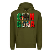 Army Green chingona Premium Hoodie - CTS Tumbler Store
