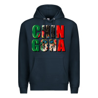 Navy chingona Premium Hoodie - CTS Tumbler Store