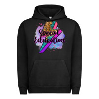 Pigment Black special eduation teacher lightning bolt Urban Hoodie - Zillion Design Studio