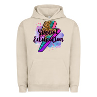 Special Eduation Teacher Lightning Bolt Urban Hoodie | Teevron