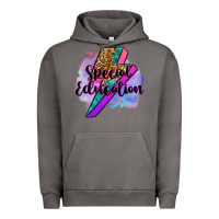 Pigment Tornado special eduation teacher lightning bolt Urban Hoodie - Zillion Design Studio