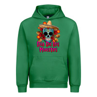 Emerald dia de los muertos Urban Hoodie - CTS Tumbler Store
