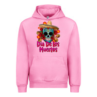 Fuchsia Pink dia de los muertos Urban Hoodie - CTS Tumbler Store