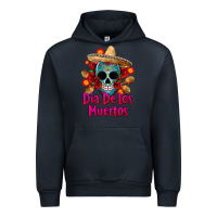 Navy dia de los muertos Urban Hoodie - CTS Tumbler Store