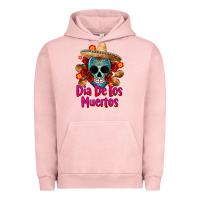 Pigment Salmon dia de los muertos Urban Hoodie - CTS Tumbler Store