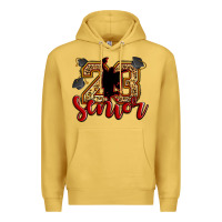 Antique Gold senior 2023 Premium Hoodie - Zillion Design Studio