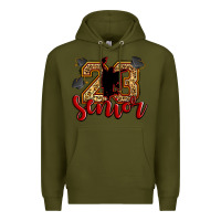 Army Green senior 2023 Premium Hoodie - Zillion Design Studio