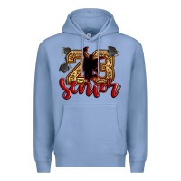 Colony Blue senior 2023 Premium Hoodie - Zillion Design Studio